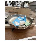 vintage dead stock -  Farberware automatic electric fry pan, identified as model #312SP