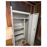 White cabinet/ locker