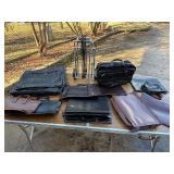 All leather business travel Lot. Quality gear