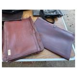All leather business travel Lot. Quality gear