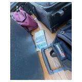 Family vacation luggage lot. See pictures