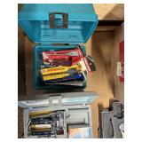 Large Mixed Tool Lot – Hand Tools, Socket Set, Staple Gun, Drain Auger & More