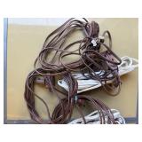 Various light duty extension cords.
