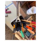 Assorted Hand Tools Lot – Hammers, Hatchets, Hacksaws & More