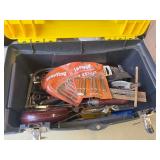 Stanley tool box and contents