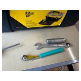 Stanley tool box and contents