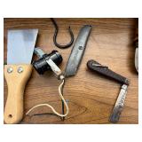 Popular Mechanics tool box and contents.