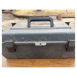 Popular Mechanics tool box and contents.