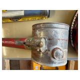 vintage Lowell handheld bug sprayer, bike helmets and more