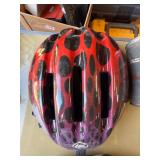 vintage Lowell handheld bug sprayer, bike helmets and more