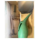 vintage Lowell handheld bug sprayer, bike helmets and more