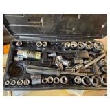 Levels, wood mallet, fan, drive set , hammers ect