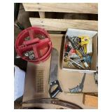 Huge Mixed Tool & Hardware Lot – Hand Tools, Fasteners, Buckets, Stapler & More – Shop Lot