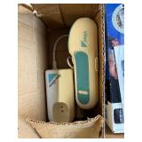 Variety Box - steamer, display lights, hair cut kit and more.