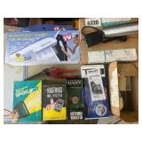 Variety Box - steamer, display lights, hair cut kit and more.