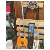 Large Mixed Yard & Shop Lot – Sprinklers, Paddles, Saws, Tools, Hardware & More