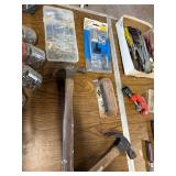 Huge box of classic tools and hardware!