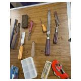 Huge box of classic tools and hardware!