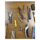 Huge box of classic tools and hardware!