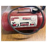 portable air tank manufactured by Midwest Products.
