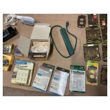 Mixed Household & Electrical Lot – Surge Protectors, Solar Lights, Steam Inhaler, Heating Pad & More