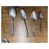 Huge lot of Vintage silverware