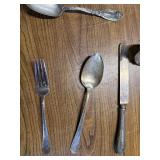 Huge lot of Vintage silverware