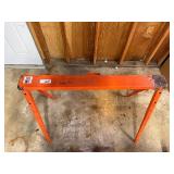 Steel sawhorse