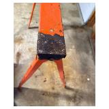 Steel sawhorse