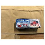 2-vintage inflatable item appears to be a collectible air mattress or similar device produced by Converse Hodgman in the USA