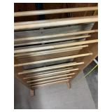 Wooden Quilt Rack / Blanket Rack – Freestanding Display Stand