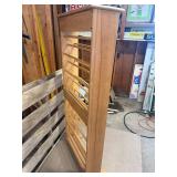 Wooden Quilt Rack / Blanket Rack – Freestanding Display Stand