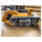 vintage Black & Decker Deluxe Belt Sander powers up