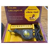Vintage Burgess Vibro-Tool Master Craft Kits and heat gun
