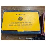 Vintage Burgess Vibro-Tool Master Craft Kits and heat gun