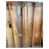 3- Woodworking steel bar clamps