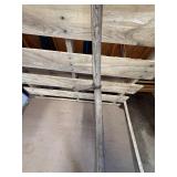 vintage agricultural scythe, complete tool