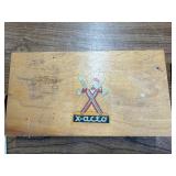 X-Acto knife set and an Ungar Electric Pencil set plus vintage level and skeleton keys