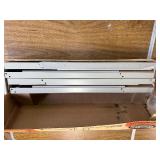 vintage "Steel City" bench legs and tool organizer kit