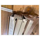 vintage "Steel City" bench legs and tool organizer kit