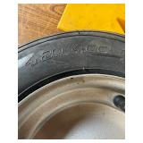 Wheel barrel tire and rim , Pro Park and snowmobile dollies