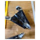 Wheel barrel tire and rim , Pro Park and snowmobile dollies