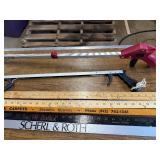 Local promo yardsticks , pruning saw , saw blades ect