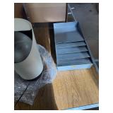 Floor lamp , powers up. Comes in box and wrapping