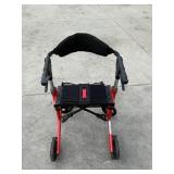 Escape Rollator Walker w/ Seat & Storage – Folding Mobility Walker