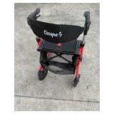 Escape Rollator Walker w/ Seat & Storage – Folding Mobility Walker