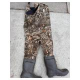 Size 14- Guide Series branded neoprene chest waders
