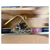 2-brass Lamps untested as is