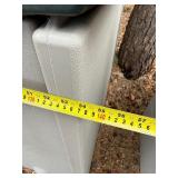 Rubbermaid outdoor storage unit