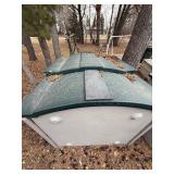 Rubbermaid outdoor storage unit